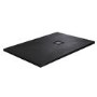 1000x800mm Stone Resin Black Slate Effect Shower Tray with Grate - Sileti