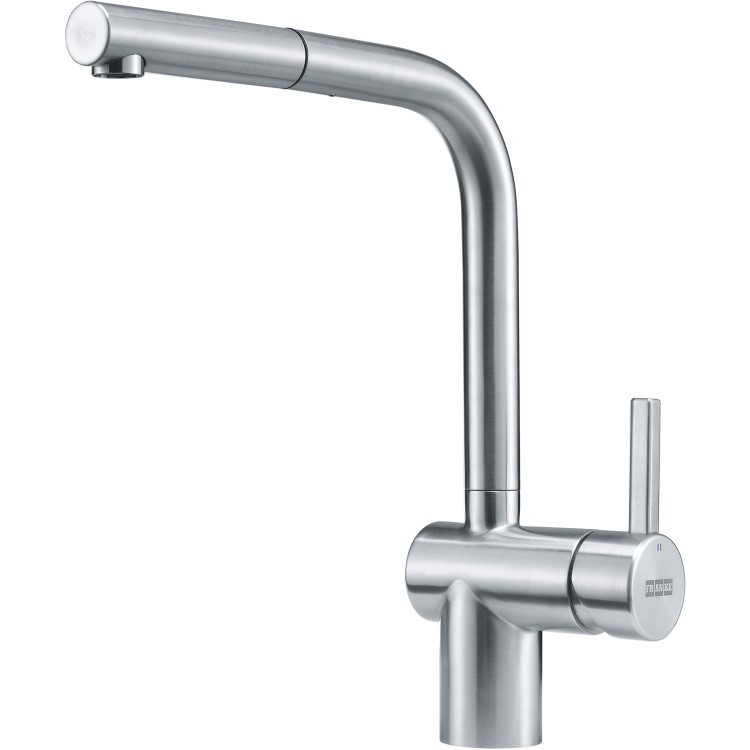 GRADE A1 - Franke Atlas Neo Single Lever Monobloc Pull Out Kitchen Tap- Steel