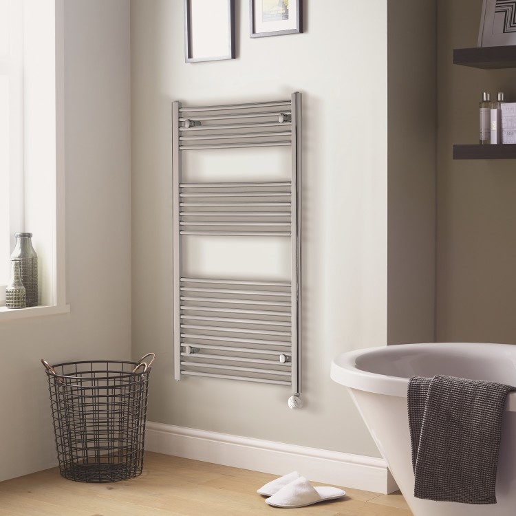 Towelrads Richmond Chrome Electric Towel Radiator 1186 x 450mm