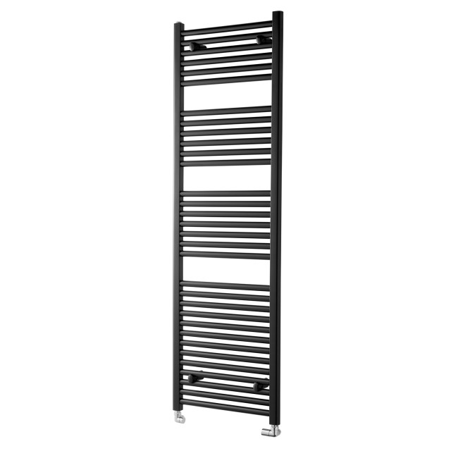 Towelrads Pisa Black Towel Radiator 1600 x 400mm