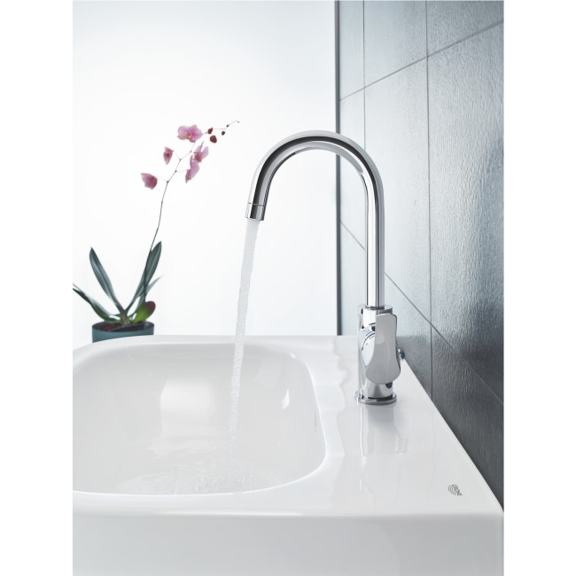 Grohe Eurosmart Single Lever Basin Mixer Tap with Waste