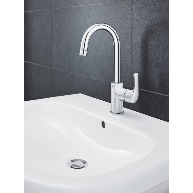 Grohe Eurosmart Single Lever Basin Mixer Tap with Waste