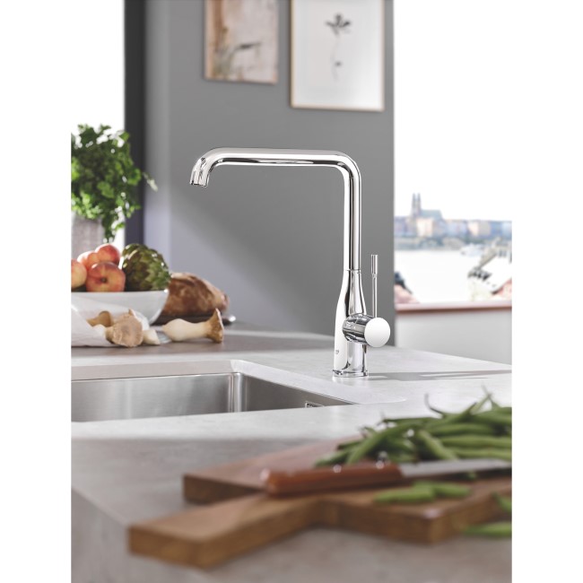 Grohe Chrome Single Lever Kitchen Mixer Tap