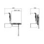 Nymas Doc M Exposed Showering Pack Disibility Bathroom Suite with Polished Fixings