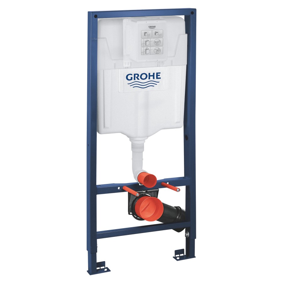 GRADE A2 - Grohe Rapid 1.13m Support Frame for Wall Hung WC