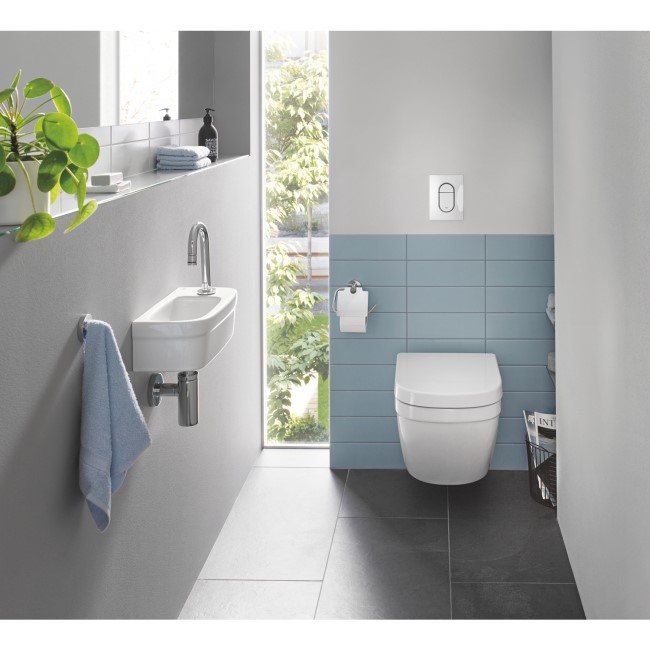 GRADE A1 - Grohe Rapid SL 0.82m 3 in 1 Set Low Noise Support Frame for Wall Hung WC