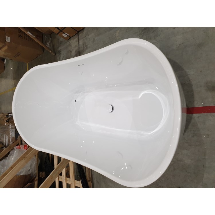 GRADE A2 - Freestanding Double Ended Slipper Bath 1700 x 795mm - Arles