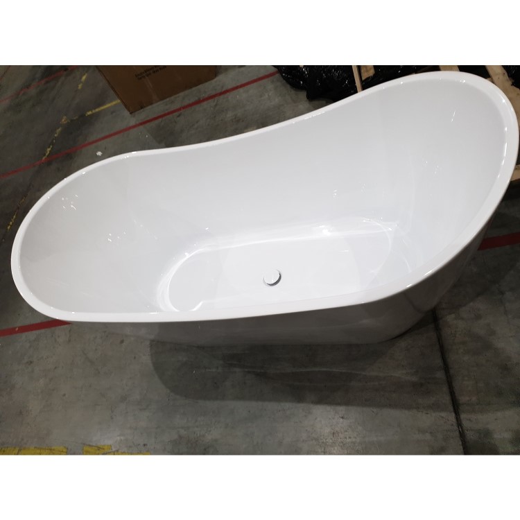 GRADE A2 - Freestanding Double Ended Slipper Bath 1700 x 795mm - Arles