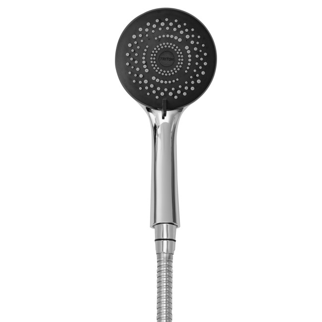 GRADE A1 - Triton ENVi 9.0kW Electric Shower With DuElec&reg; Shower Kit - Chrome