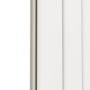 Eco Eleganza White Vertical Flat Designer Aluminium Radiator 1800x300mm Single Panel 2258 BTU