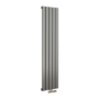 Eco Eleganza Anthracite Vertical Flat Designer Aluminium Radiator 1600x375mm Single Panel 2546 BTU