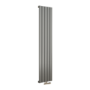 Eco Eleganza Anthracite Vertical Flat Designer Aluminium Radiator 1800x375mm Single Panel 2823 BTU