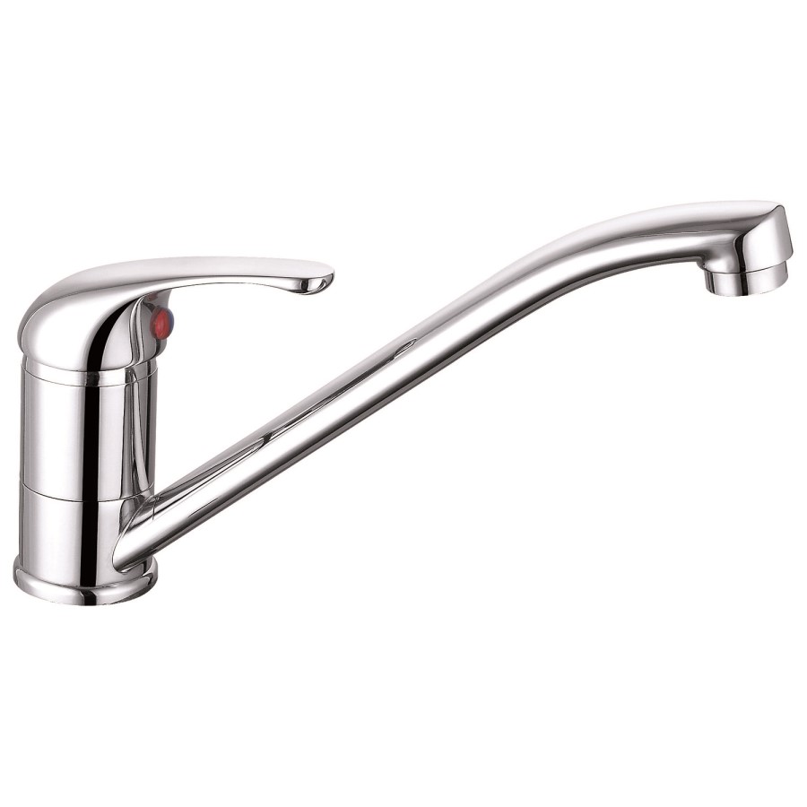 Refurbished Alfred Single Lever Chrome Monobloc Kitchen Sink Mixer Tap