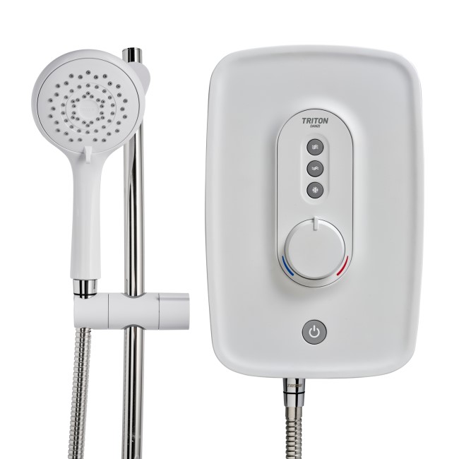 Triton Danzi 10.5kW White Electric Shower
