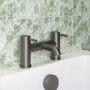 Gunmetal Bath Filler Tap - Arissa