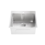 Single Bowl Chrome Inset Stainless Steel Kitchen Sink- Enza Aria