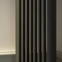 Anthracite Vertical Single Panel Corner Traditional Radiator 1800 x 315mm – Aster