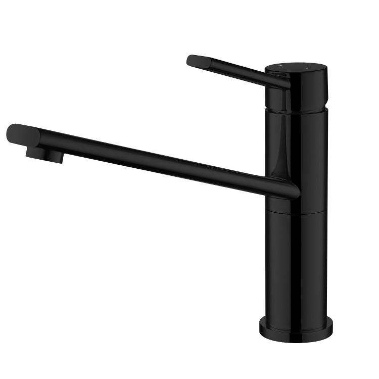 Essence Ava Single Lever Monobloc Mixer Kitchen Tap- Black