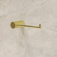 Brass Knurled Toilet Roll Holder - Arissa