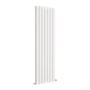 Eco Eleganza White Vertical Flat Designer Aluminium Radiator 1800x525mm Double Panel 5124 BTU