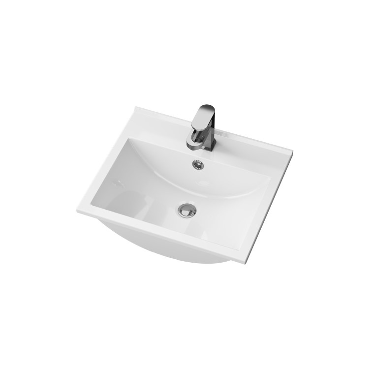 Moderno Polymarble Thin Edge Vanity Unit Sink - 500mm Wide