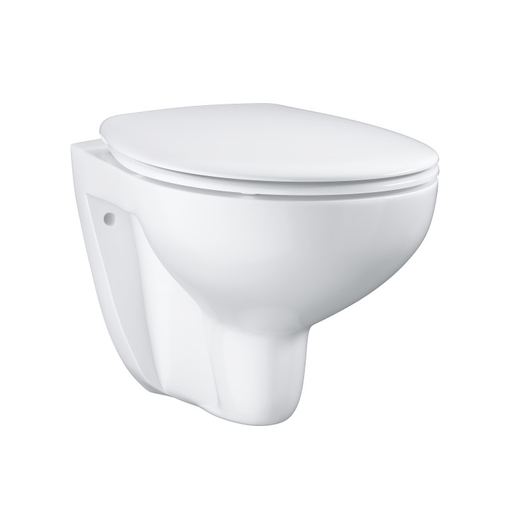 Grohe Bau Wall Hung Rimless Toilet With Soft Close Seat