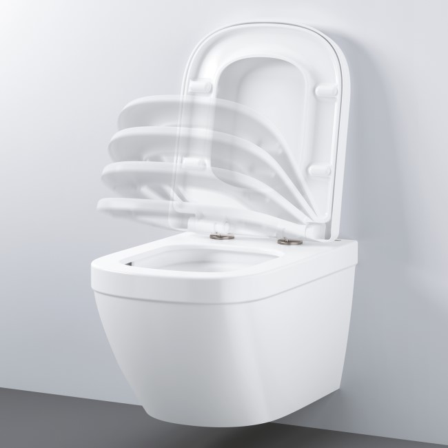 Grohe Euro Rimless Compact Wall Hung Toilet and Basin Suite