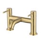 GRADE A1 - Brushed Brass Bath Mixer Tap - Arissa