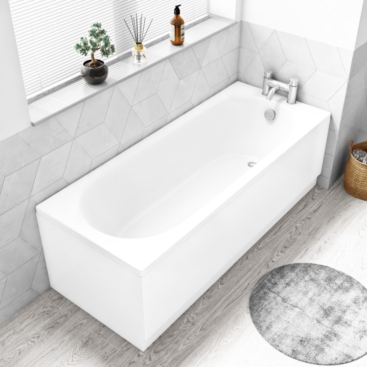 GRADE A2 - Alton Round Single Ended Bath - 1700 x 700mm