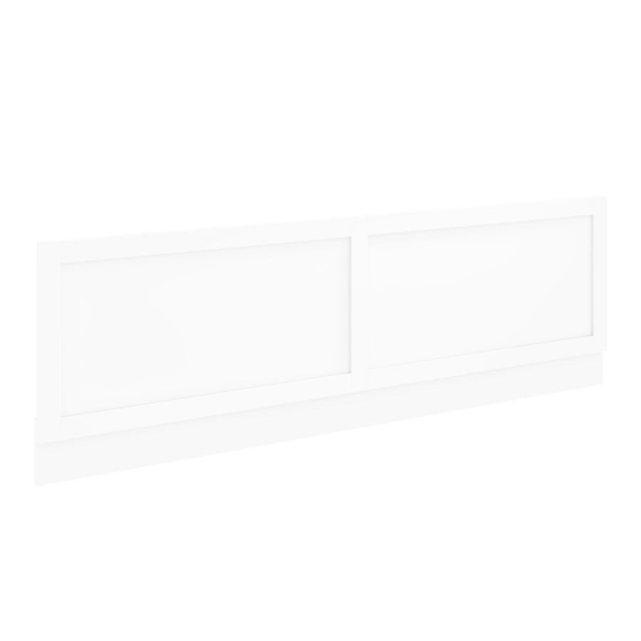 GRADE A1 - 1800mm Matt White Bath Front Panel - Baxenden