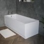 GRADE A2 - Rutland Square Single Ended Bath - 1800 x 800mm