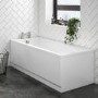 GRADE A2 - Rutland Square Single Ended Bath - 1800 x 800mm