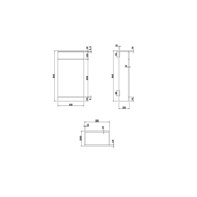 1700mm L Shaped Bath Suite with Toilet & Basin Combination Unit - Left Hand - Ashford