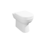 Grade A1 - 1200mm White Toilet and Sink Unit Left Hand with Round Toilet - Agora