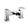 Chrome Waterfall Bath Mixer Tap - Quadra