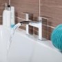 Waterfall Bath Filler Tap - Quadra Range