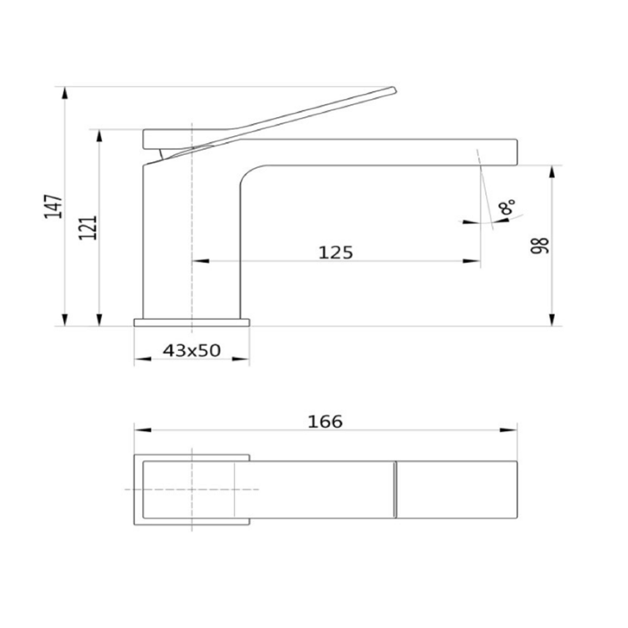 Maxton Gunmetal Bath Shower and Basin Tap Pack