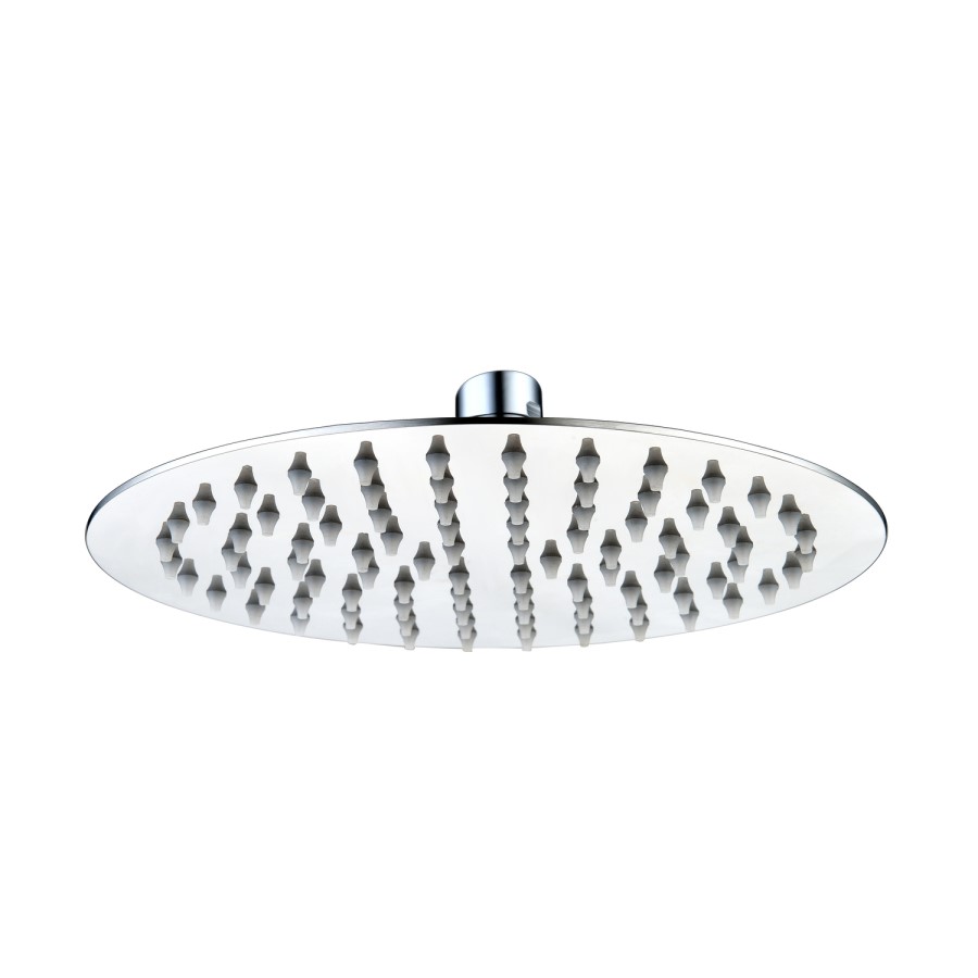 Grade A1 - 300mm Round Ultra Slim Wall Mounted Shower Head