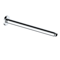 Chrome 400mm Round Ceiling Arm