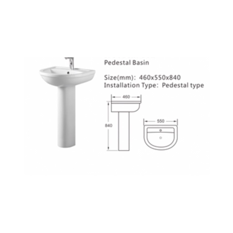 Close Coupled Toilet and Basin Suite - Addison