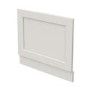 Ashbourne Wooden 700mm Wooden End Bath Panel - White