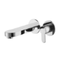 Chrome Wall Mounted Bath Filler 2 Holes - Como