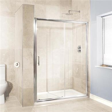 Sliding Door Enclosure 1200 x 700mm - 6mm Glass - Aquafloe Range