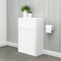 Nottingham 500mm WC Toilet Unit - White Traditional Style