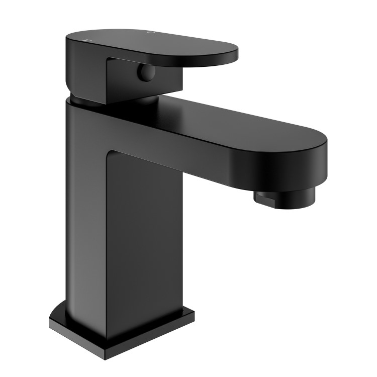 Black Mono Basin Mixer Tap - Como