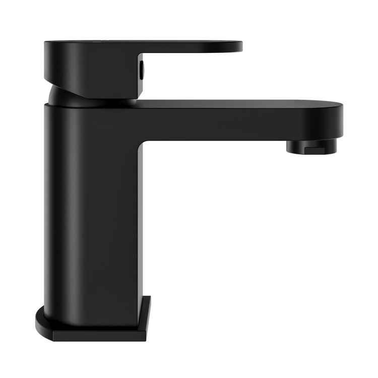 Black Mono Basin Mixer Tap - Como