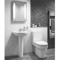 Arc Toilet & Basin Bathroom Suite