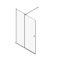 Chrome 8mm Glass Frameless Rectangular Sliding Shower Enclosure 1400x800mm - Denver