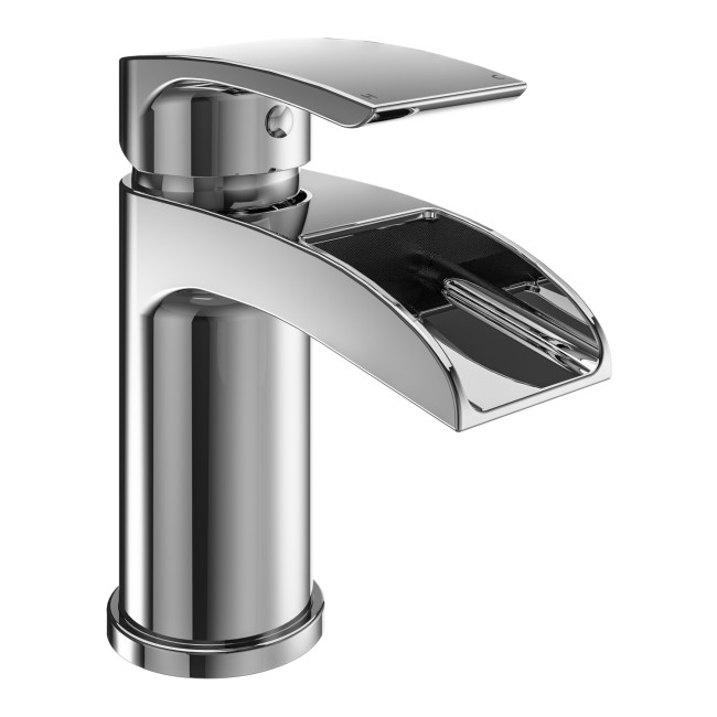 Chrome Mono Basin Mixer Tap - Elina