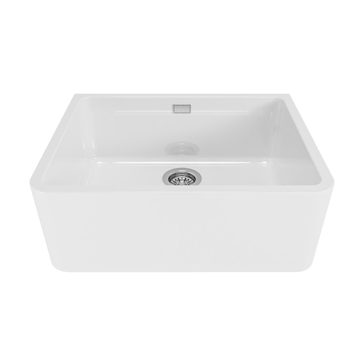 Single Bowl White Ceramic Belfast / Butler Kitchen Sink - Taylor & Moore Esme